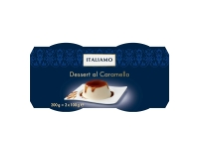 Dessert à la crème nappé caramel 1.29 €