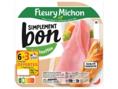Fleury Michon jambon Simplement Bon 3.19 €