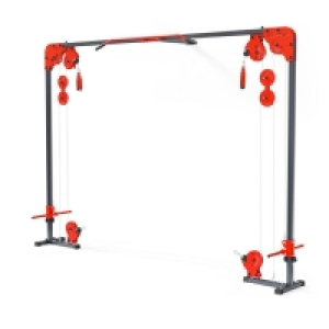Decathlon  Station poulie à câble crossover haute et Basse