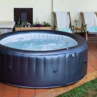 Decathlon  Spa MSPA gonflable rond CARLTON 6 - Spa gonflable 6 personnes rond 205