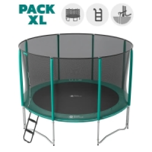 Decathlon  Trampoline Rond JumpUp 360cm - Filet de Protection, Echelle + Kit da