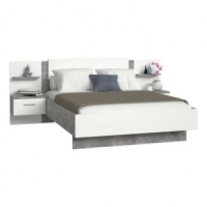 2 chevets suspendus Gris clair et blanc mat 299.99 €