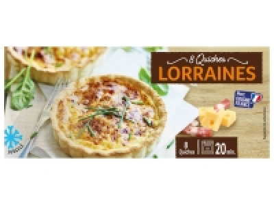 8 quiches lorraines 4.29 €
