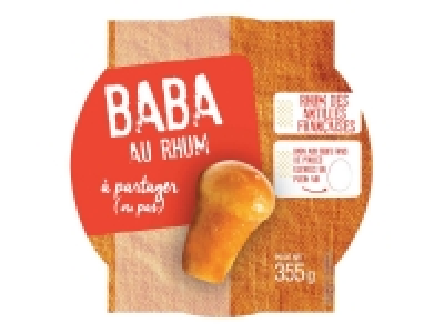 Baba au rhum à partager 2.09 €