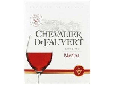 Pays dOc Merlot Chevalier de Fauvert IGP 5.05 €