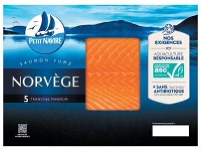 Petit Navire saumon fumé ASC de Norvège 6.95 €