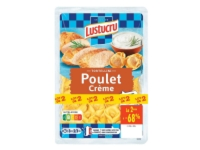 Lustucru tortellini poulet crème 3.35 €