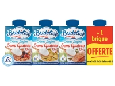 Bridélice crème légère semi-épaisse 2.29 €