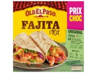 Old El paso kit fajita 4.50 €