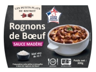 Rognons de buf cuits sauce madère