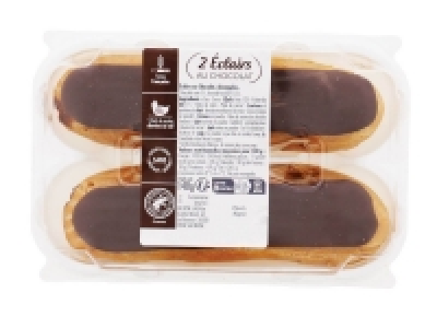 2 &eacute;clairs au chocolat 1.28&nbsp;&euro;