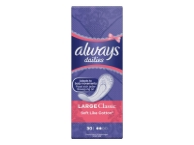 Always protèges slips 1.31 €