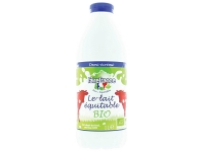 Lidl  Fairefrance lait demi-écrémé Bio