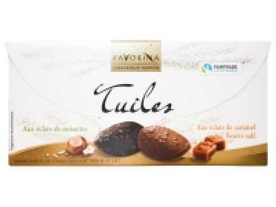 Lidl  Tuiles chocolat lait et noir