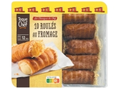 10 roulés au fromage