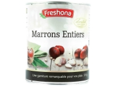 Marrons entiers 3.95 €