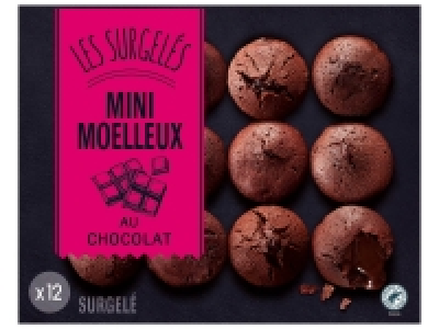 12 mini moelleux au chocolat 3.49&nbsp;&euro;