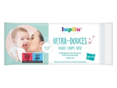 Lingettes bébé avec lotion 0.89 €