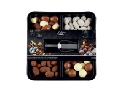 Plateau de noix et fruits enrobés de chocolat 4.29 €