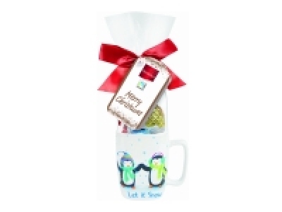 Tasse de Noël avec du chocolat