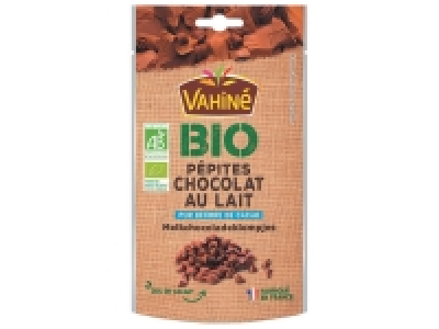 Vahiné pépites de chocolat au lait Bio 2.55 €