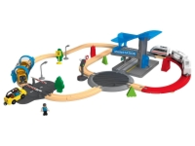Set de chemin de fer en bois