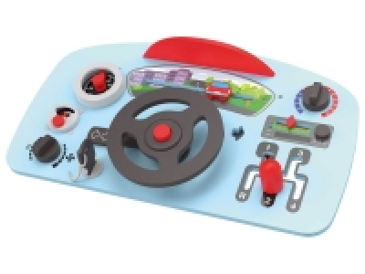 Tableau de bord ou cockpit avion en bois