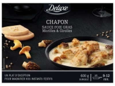 Lidl  Chapon sauce foie gras, morilles et girolles