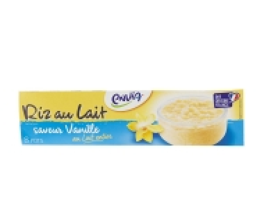 Riz au lait saveur vanille
