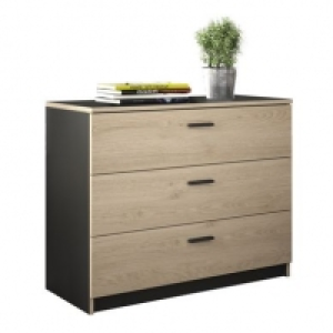 TONIGHT - style industriel imitation chêne et noir 139.99 €