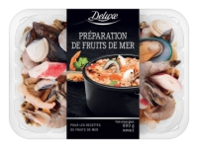 Préparation de fruits de mer