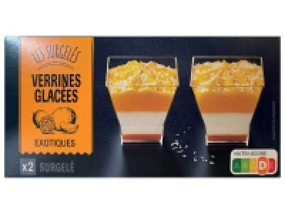 Lidl  2 verrines glacées