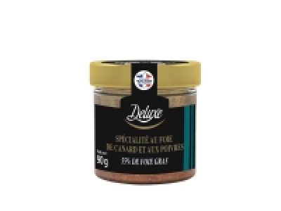 Spécialité au foie de canard et aux poivres