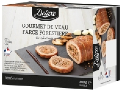 Lidl  Gourmet de veau farce forestière