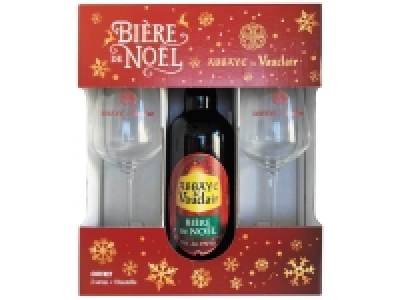 Lidl  Coffret Abbaye de Vauclair bière de Noël