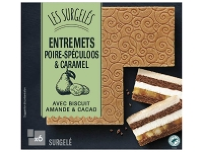 Lidl  Entremets poire spéculoos caramel