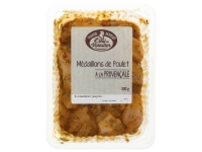 Médaillons de poulet marinés