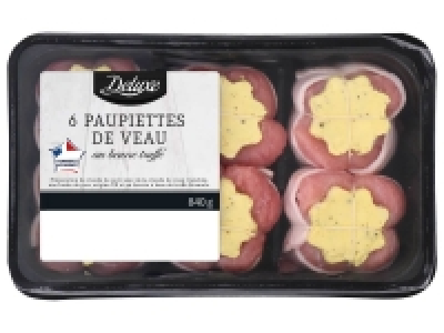 Lidl  6 paupiettes de veau au beurre truffé