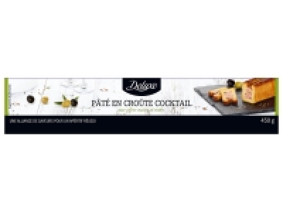 Lidl  Pâté en croûte cocktail aux olives noires et vertes