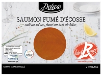 Lidl  Saumon fumé dÉcosse Label Rouge