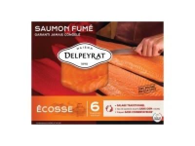 Lidl  Delpeyrat Saumon fumé dÉcosse