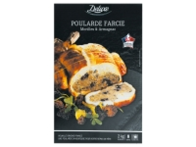 Poularde farcie aux morilles et à larmagnac