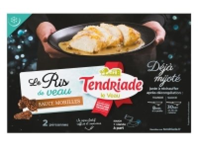 Lidl  Ris de veau sauce aux morilles