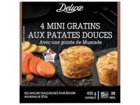 Lidl  4 mini gratins aux patates douces