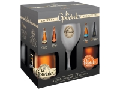 Lidl  Coffret Goudale 4 bouteilles + 1 verre