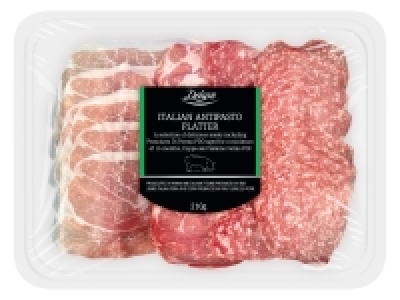 Assortiment de charcuterie style antipasti