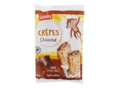 Crêpes fourrées au chocolat 1.25 €