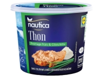 Lidl  Thon MSC fromage frais et ciboulette ou rillette de saumon ASC/MSC