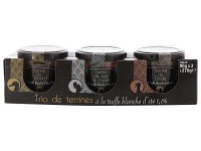 Lidl  Trio de terrines à la truffe blanche dété