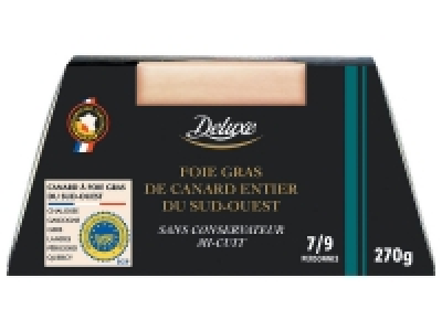 Foie gras de canard entier du Sud-Ouest IGP